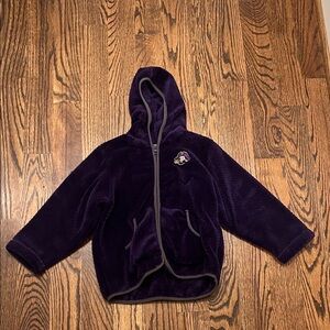 Kids Purple Fleece Jacket
